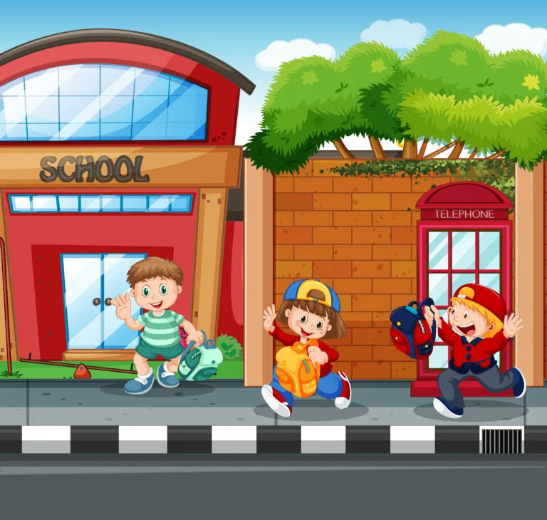 school kids